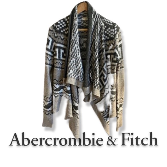 Abercrombie & Fitch Sweaters - 27. ABERCROMBIE & FITCH Waterfall Cardigan M/L